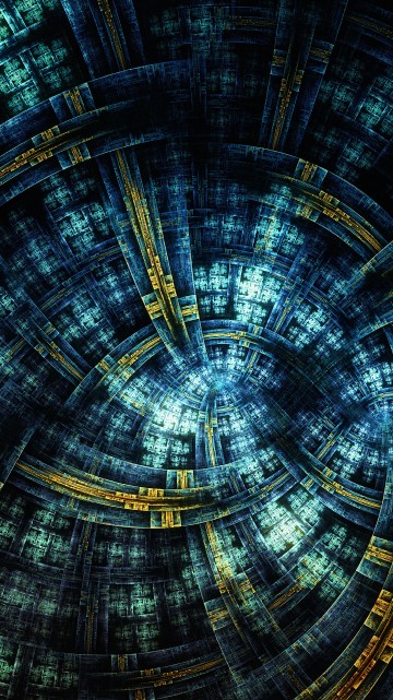 Image black and brown ceiling with lights