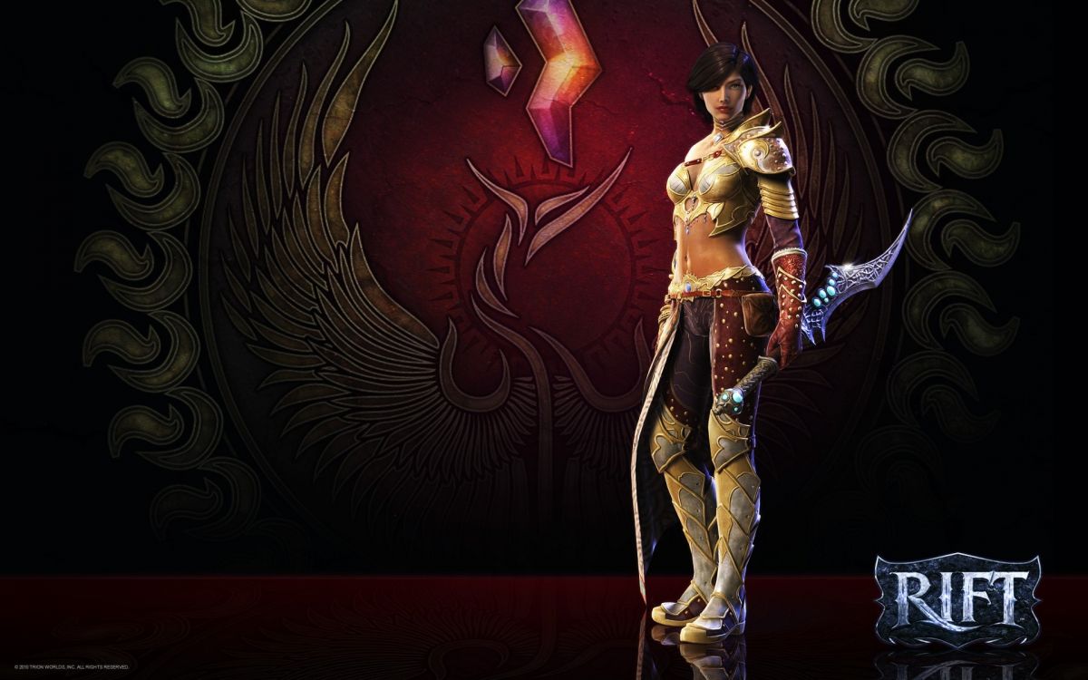 Rift, Muscle, Femme de Guerrier, Bras, World of Warcraft. Wallpaper in 1920x1200 Resolution