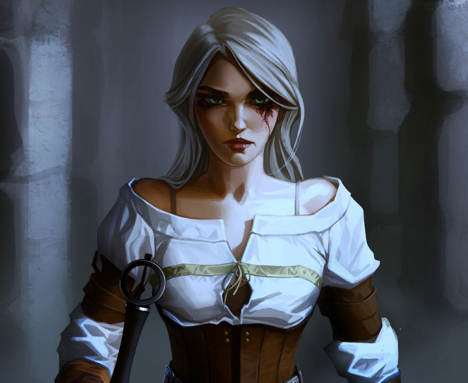 The Witcher 3 Wild Hunt, Ciri, Geralt of Rivia, The Witcher, Yennefer. Wallpaper in 3000x2458 Resolution