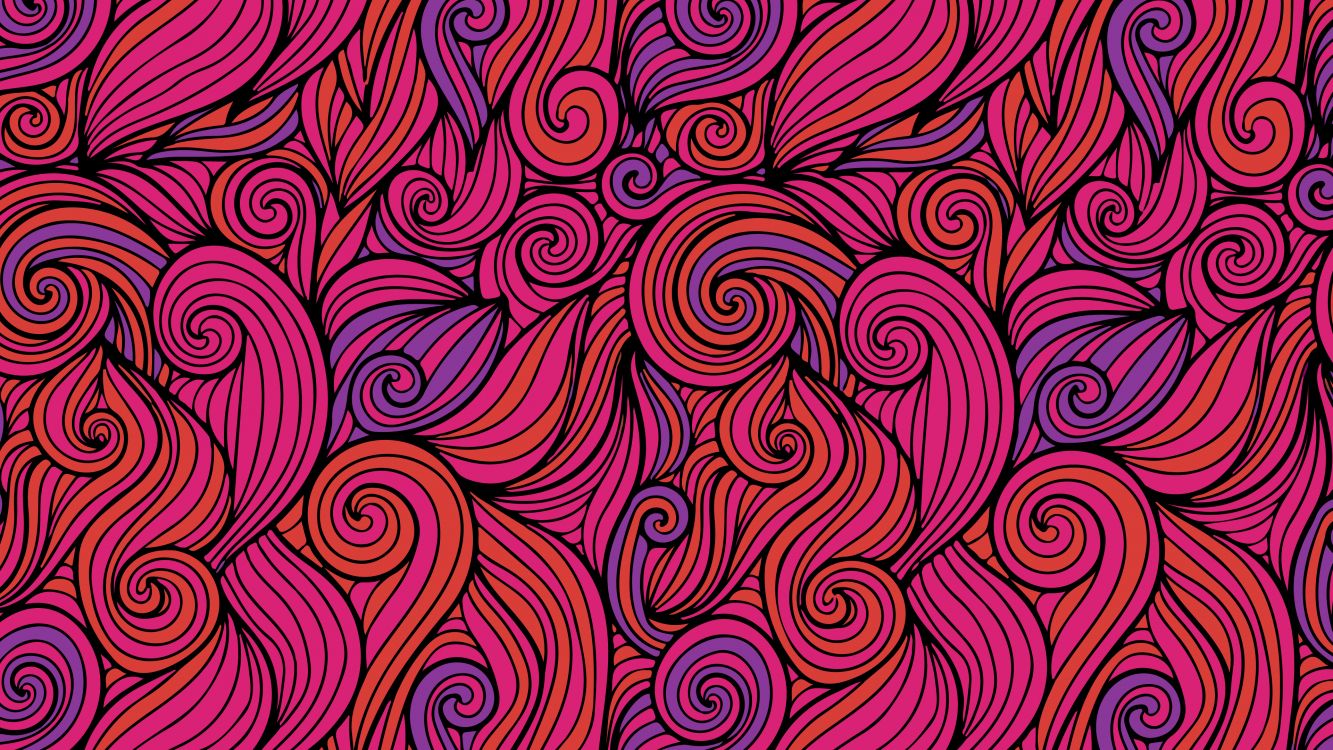 la Pureté de la Couleur, Textile, Art, Pink, Motif. Wallpaper in 3841x2160 Resolution