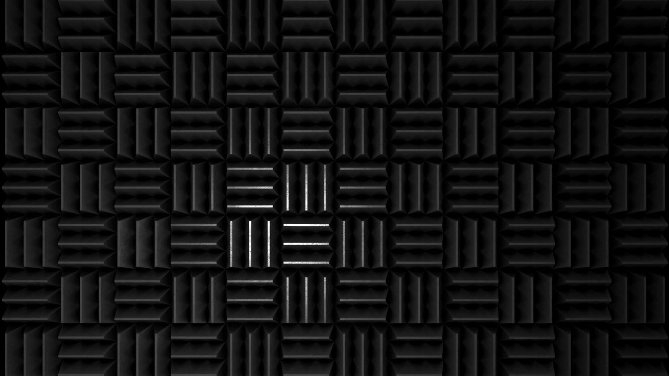 Mur de Briques Brunes et Noires. Wallpaper in 2560x1440 Resolution