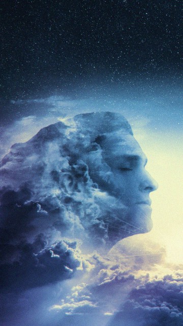 Image star, blue, astronomical object, universe, outer space