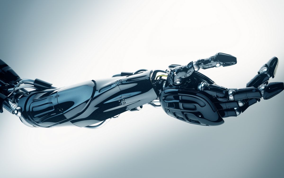 机器人技术 机械人 人工智能 手势 电蓝色的高清壁纸 技术图片 桌面背景和图片