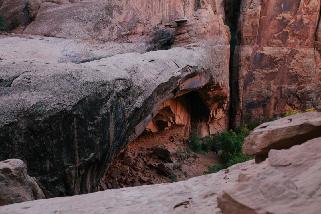 brown rock formation during daytime