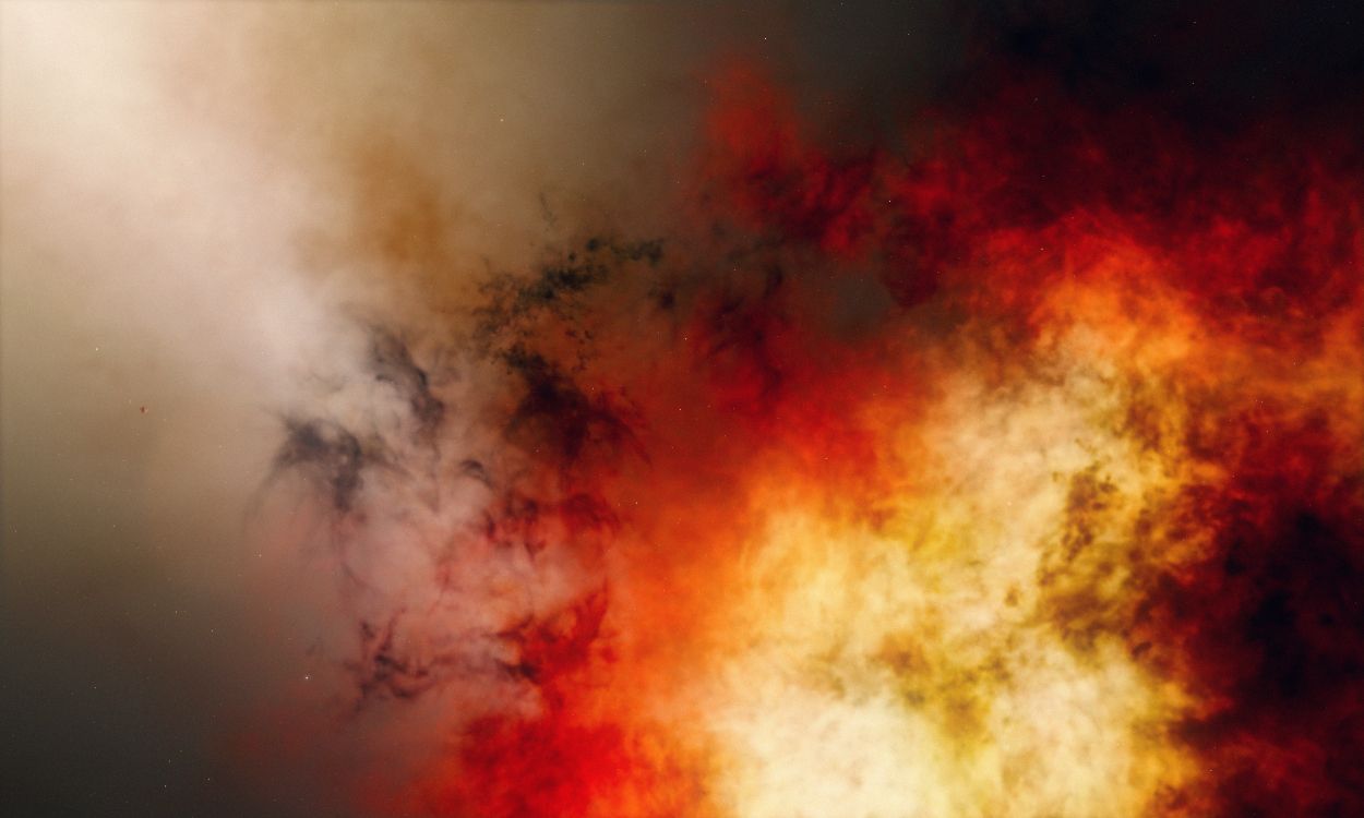 Nuages Rouges et Blancs Pendant la Journée. Wallpaper in 4800x2880 Resolution