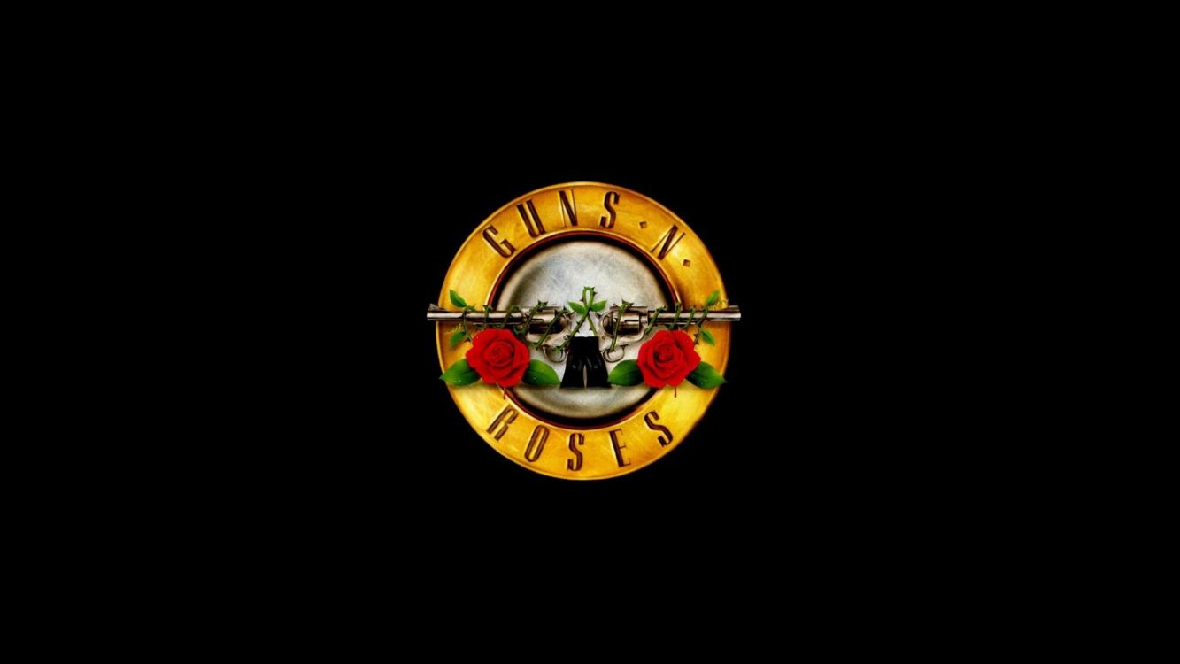 Guns N Roses, Logotipo, Emblema, Gráficos, Simbolo. Wallpaper in 2489x1400 Resolution