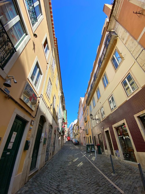 Image alley, window, road, town, architecture