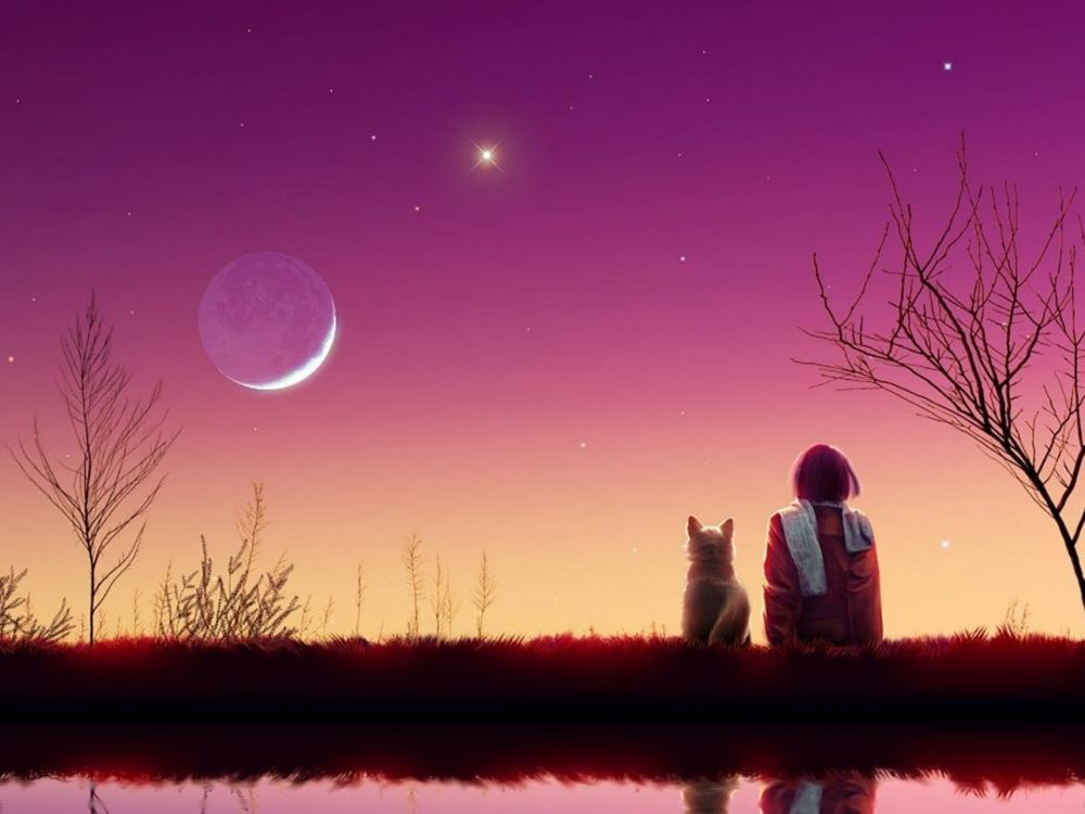 Nature, Objet Astronomique, Nuit, Soir, Atmosphère. Wallpaper in 1920x1440 Resolution