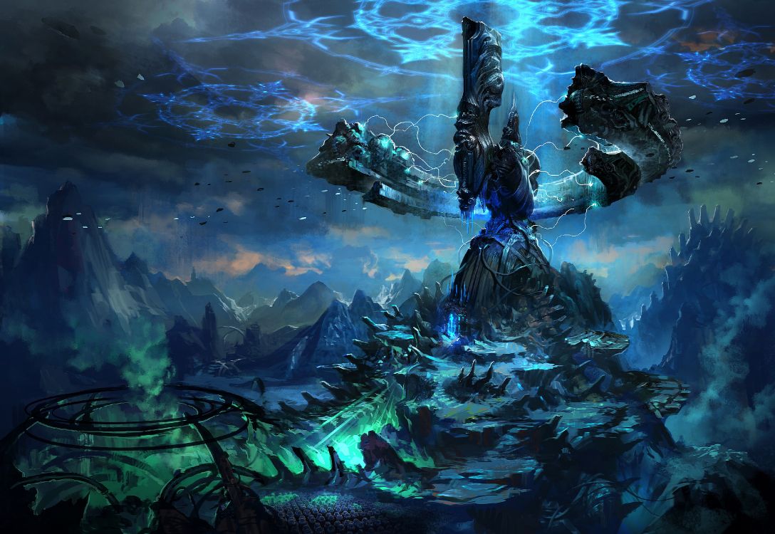 泰拉, 大规模的网络游戏, 生物群落, 气氛, 视频游戏 壁纸 3868x2666 允许