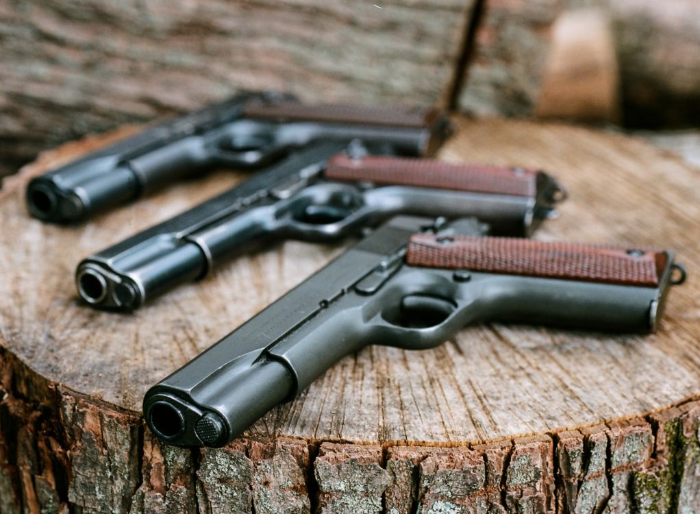 M1911 Pistol, Gun, Handgun, Firearm, Trigger. Wallpaper in 1920x1408 Resolution