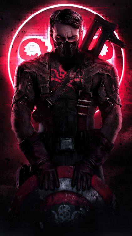 Kapitän Hydra, Avengers Endspiel, Captain America, Chris Evans, Uns Agent. Wallpaper in 2160x3840 Resolution