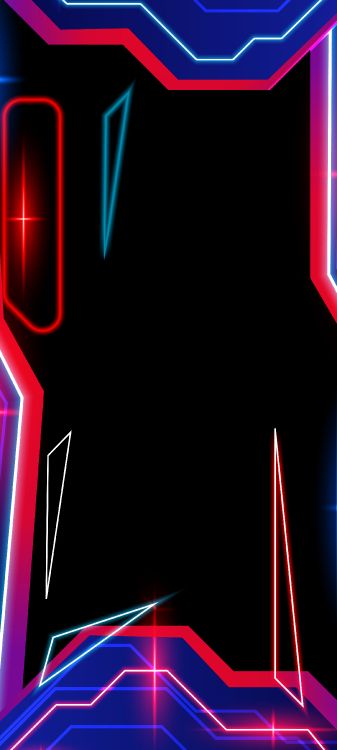 Licht, Text, Leuchtreklame, Veilchen, Visual-Effekt-Beleuchtung. Wallpaper in 2160x4800 Resolution