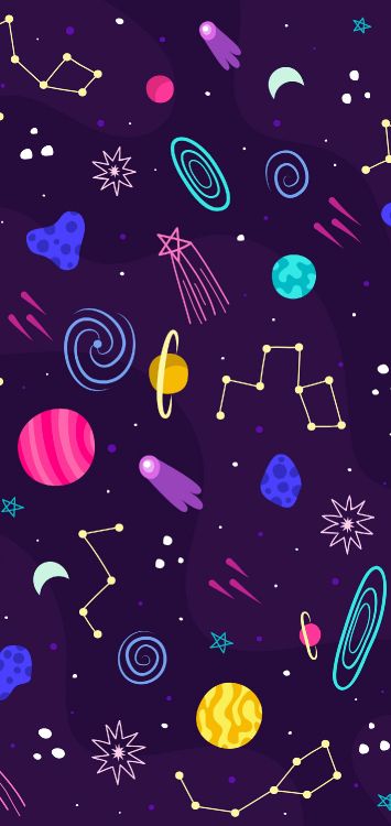 Espoir Bison, UMiDIGI, Purple, Violette, Art. Wallpaper in 1420x3000 Resolution