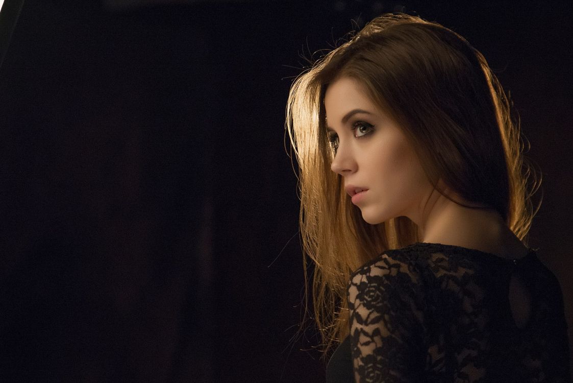 Retrato, Cabello, Negro, Belleza, Cabeza. Wallpaper in 2560x1709 Resolution