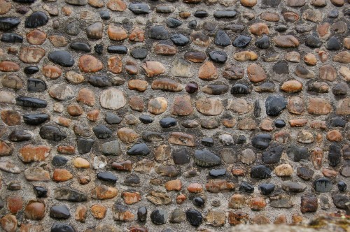 Image brown and gray stone fragments