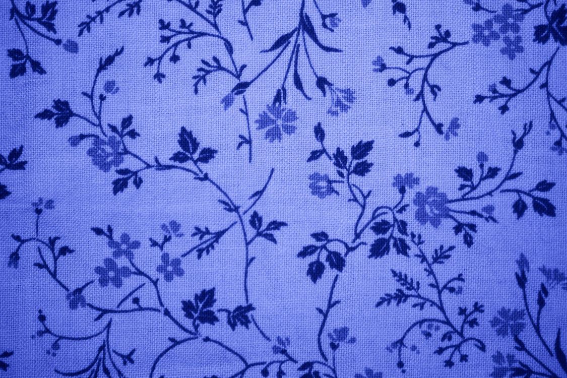 Textile Floral Bleu et Blanc. Wallpaper in 2850x1900 Resolution