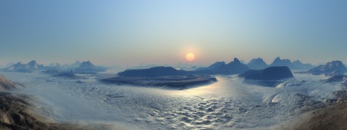 Image body of water during sunset