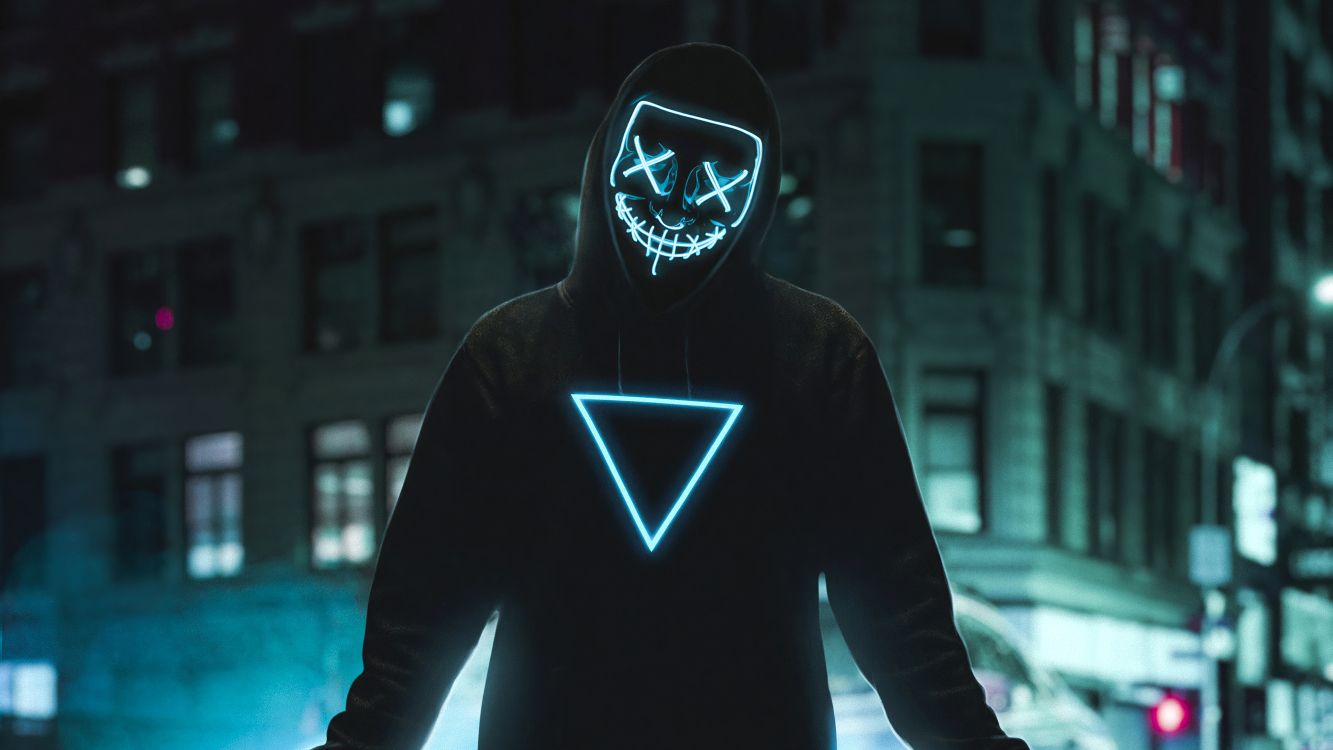 Luz, Prendas de Vestir Exteriores, Capucha, Neon, Sudadera. Wallpaper in 3840x2160 Resolution