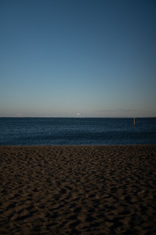 地平线, 天空, 晚上, 冷静, 海洋 壁纸 3973x5959 允许