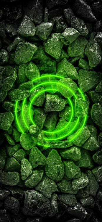 Piedra de Neón, Ios, Verde, Planta Terrestre, la Cubierta Vegetal. Wallpaper in 1080x2340 Resolution