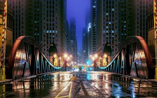 Image people walking on bridge during night time