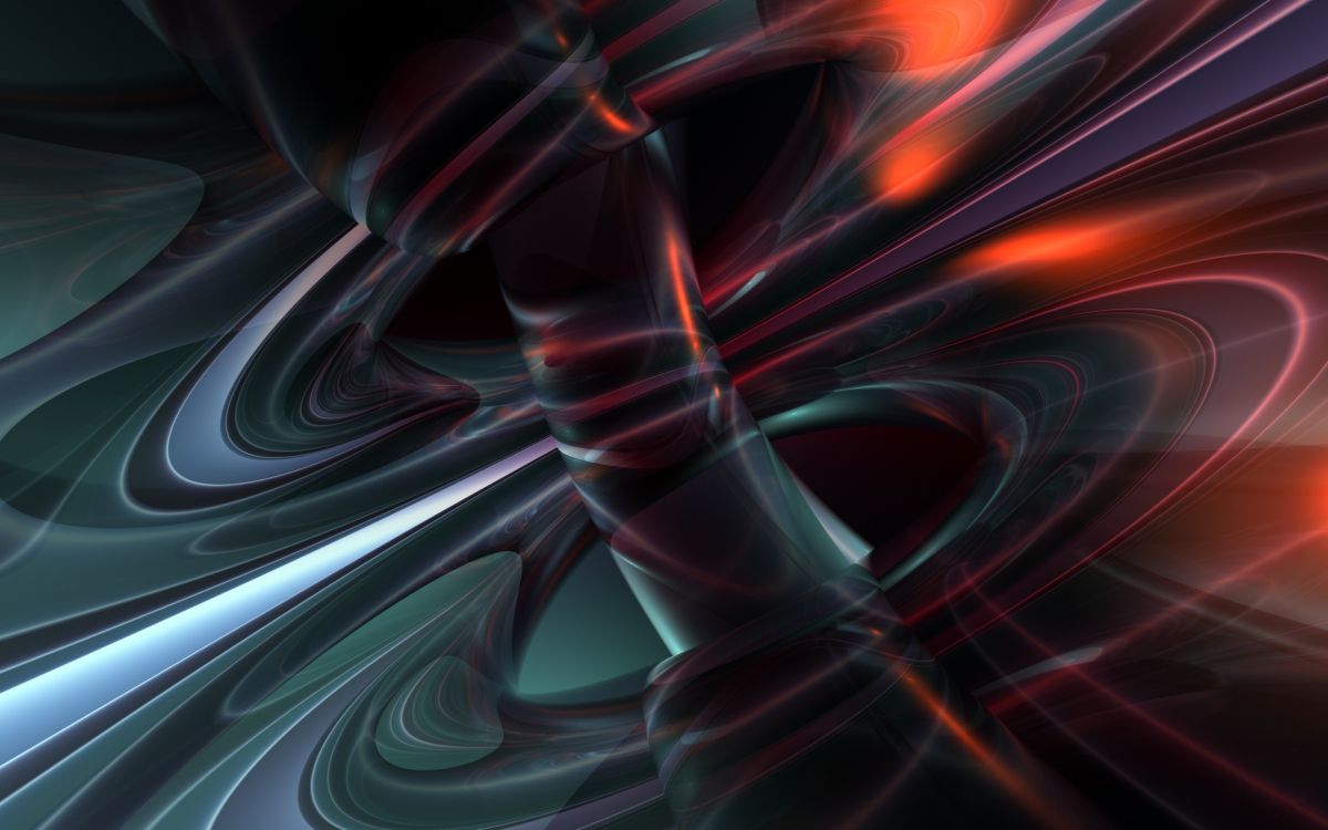 分形技术, 对称, 红色的 壁纸 1920x1200 允许