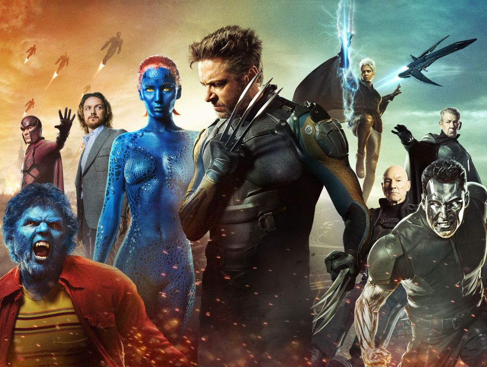 Superhelden, X-Men Days of Future Past, Sturm, Tier, Magnetz. Wallpaper in 6975x5250 Resolution