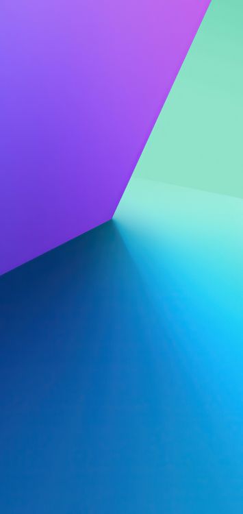 Android, Azul, Triangulo, Rectángulo, Tintes y Matices. Wallpaper in 1420x3000 Resolution