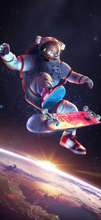 Erde Aus Dem Weltraum, Erde, Raum, Raum Kunst, Weltraums. Wallpaper in 1080x2340 Resolution