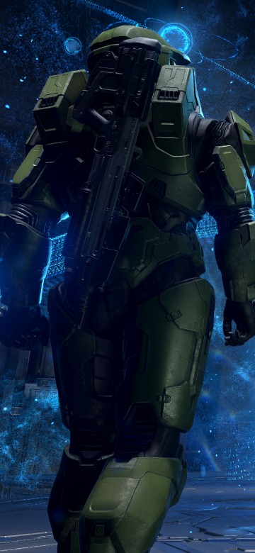 Image Halo Infinite, master chief, xbox one, Digital compositing, space