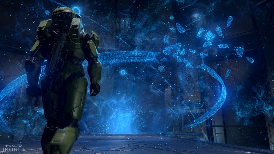 Image Halo Infinite, master chief, xbox one, Digital compositing, space