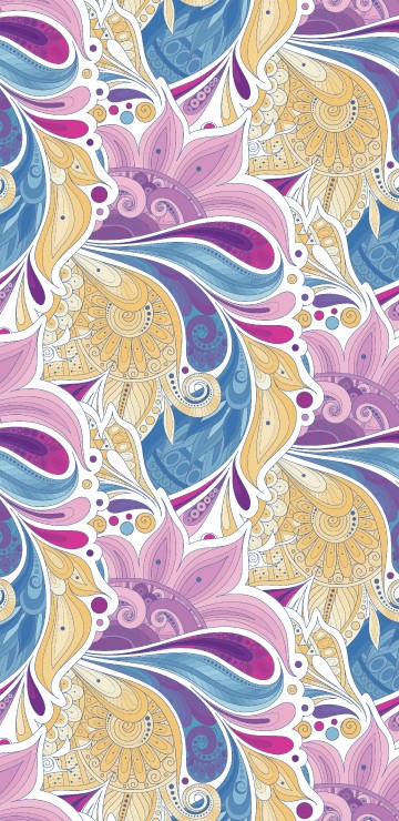 Image blue green and yellow abstract painting