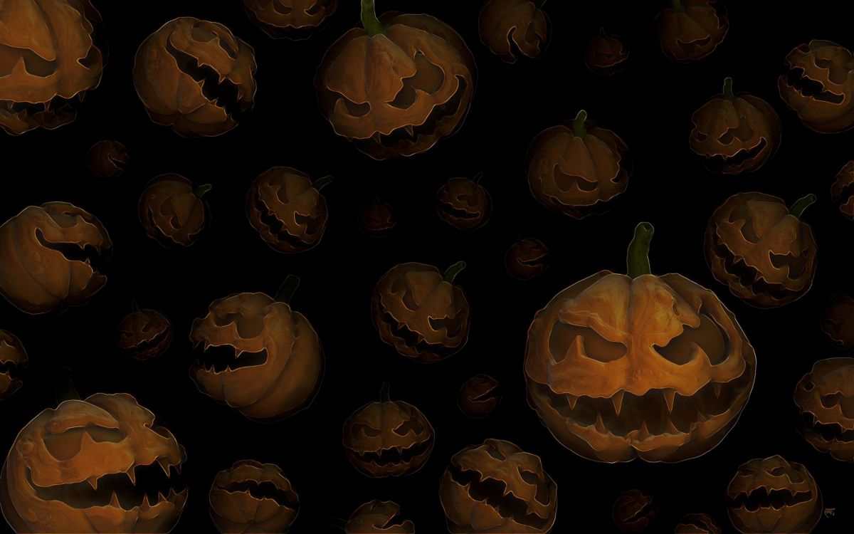 Pumpkin, lighting, darkness, halloween, jack o lantern