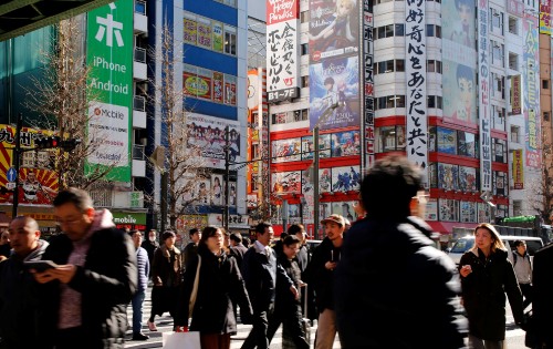 Image people walking on street during daytime