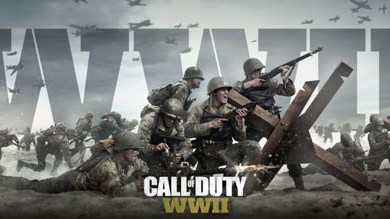 Call of Duty Ww2, Call of Duty de la Seconde GUERRE Mondiale, Sledgehammer Games, Playstation 4, Activision. Wallpaper in 2048x1152 Resolution