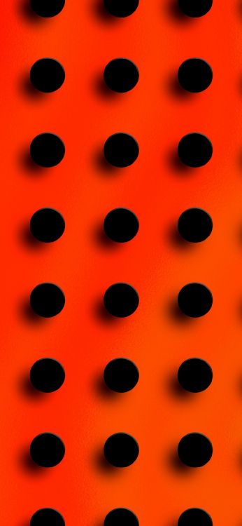 橙色, 圆圈, 艺术, 色彩, 料酒店 壁纸 1080x2340 允许