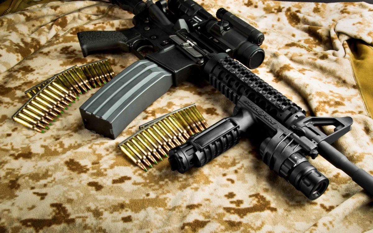 m4 Carbine, Pistolet, Arme, Munition, Déclencheur. Wallpaper in 1920x1200 Resolution