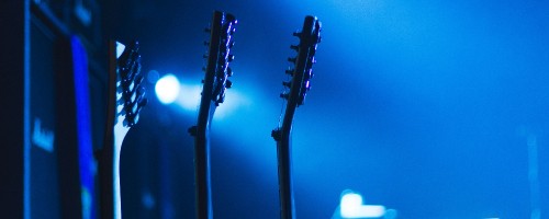 Image guitar, light, music, cable, blues