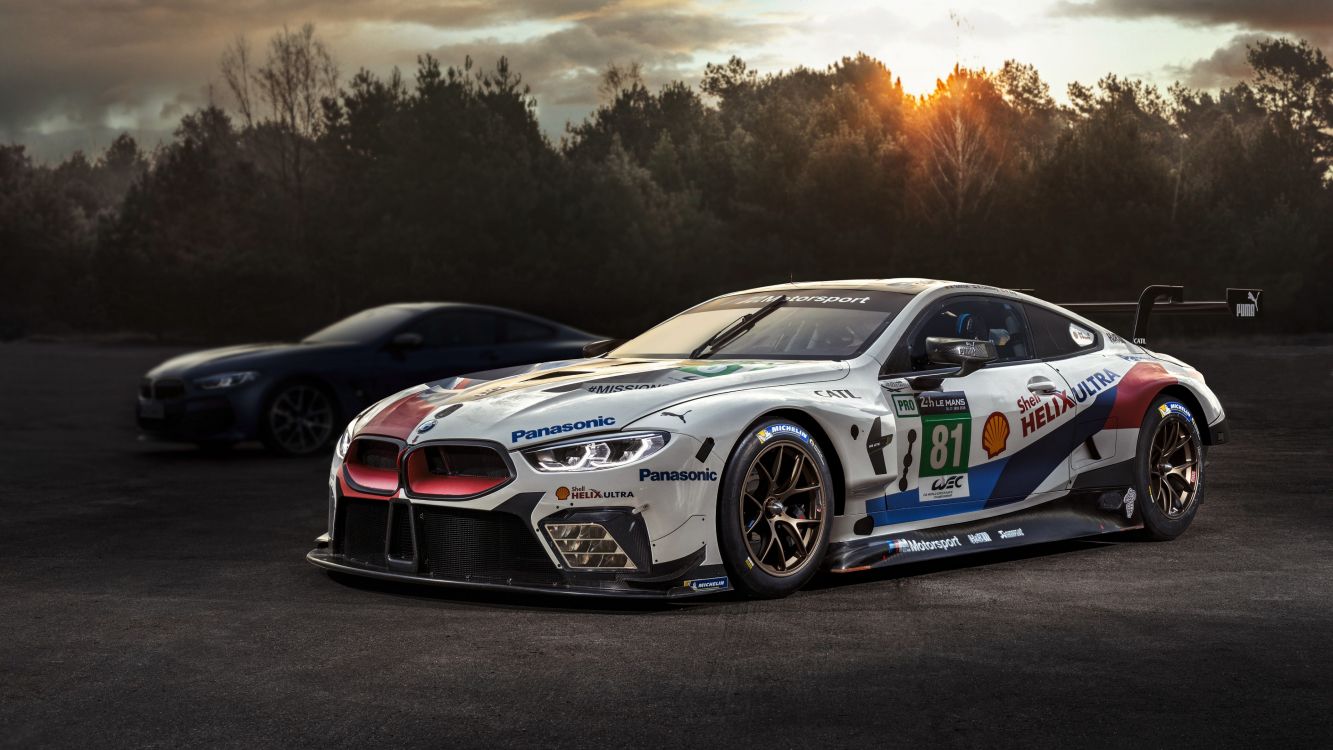 BMW M8 GTE, BMW Série 8, Bmw Concept m8 Gran Coupe, Bmw m8 Gran Coupe, BMW. Wallpaper in 3840x2160 Resolution