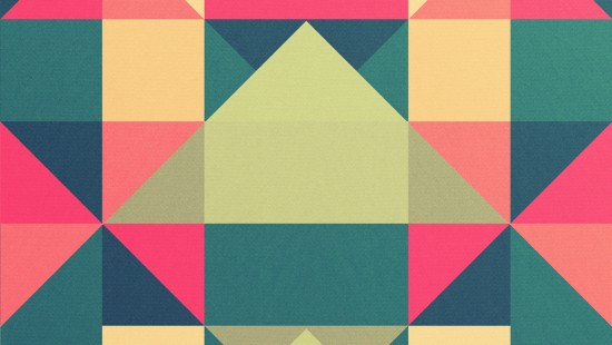 Image triangle, square, red, orange, brown