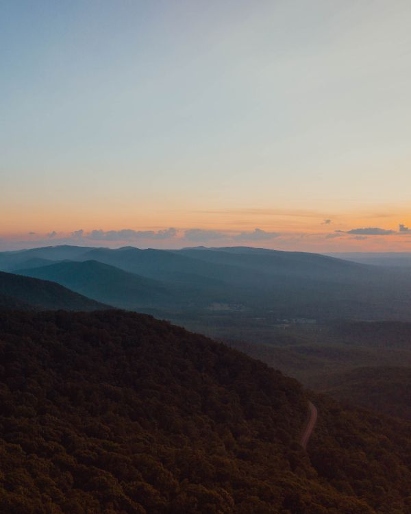 cloud, mountain, ridge, silhouette, sky