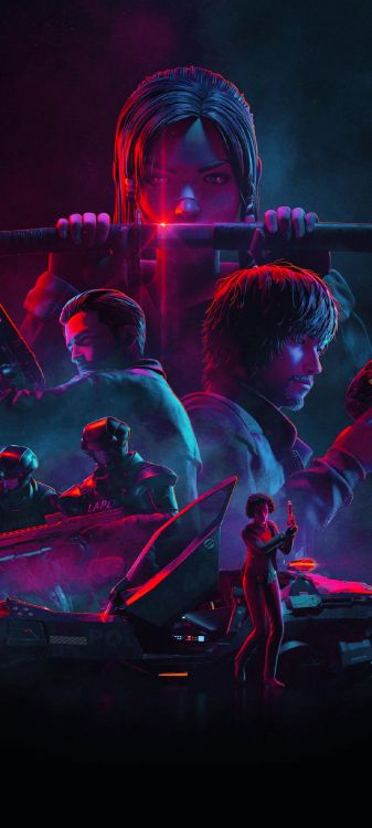 Crunchyroll 银翼杀手, 刀锋, 银翼杀手2049, 动画系列, 图形设计 壁纸 1139x2531 允许