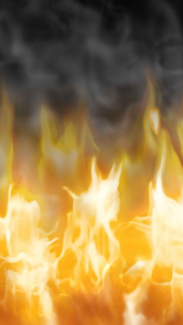 Image yellow and white smoke illustration