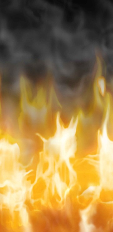 Image yellow and white smoke illustration