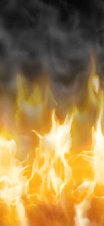 Image yellow and white smoke illustration