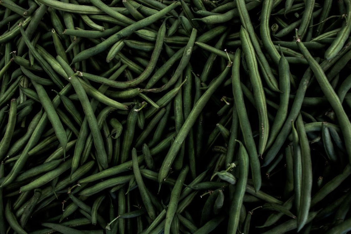 green chili lot on blue textile