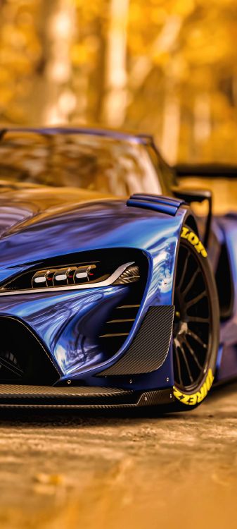 Deportivo, Coche, Toyota Supra, Carro de Lujo, Toyota FT-1. Wallpaper in 1080x2400 Resolution