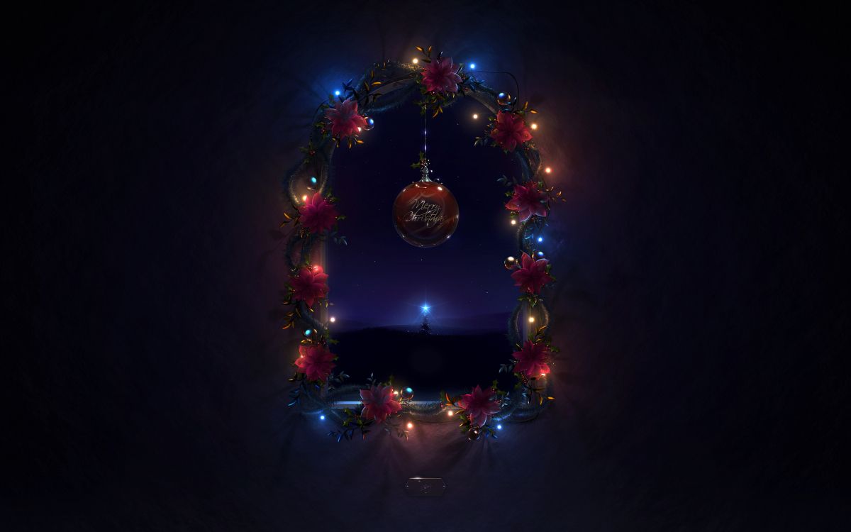 El Día De Navidad, Luz, Evento, Navidad, Luces de Navidad. Wallpaper in 2560x1600 Resolution