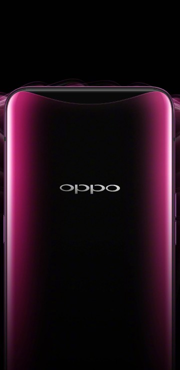 Image Oppo Find X, smartphone, OPPO, red, purple