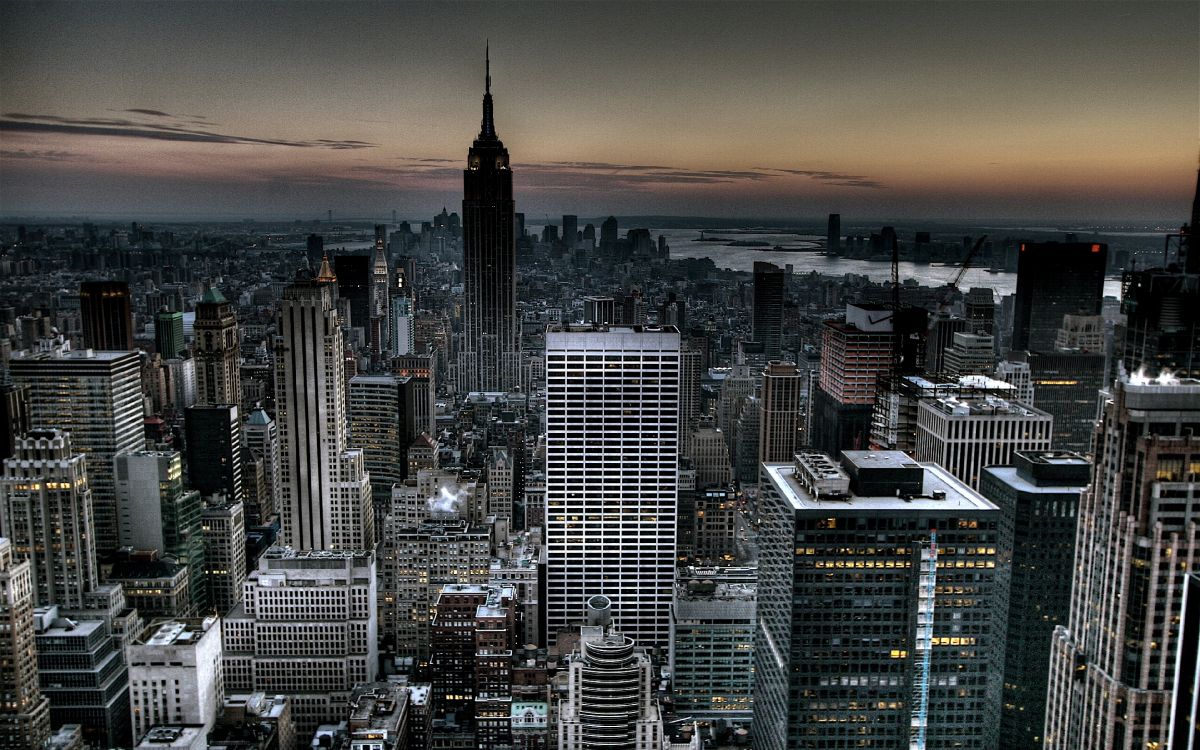 纽约市, 城市景观, 城市, 大都会, 天际线 壁纸 3840x2400 允许